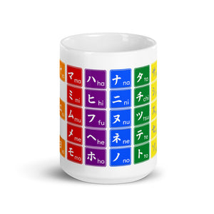 Katakana Mug - Rainbow