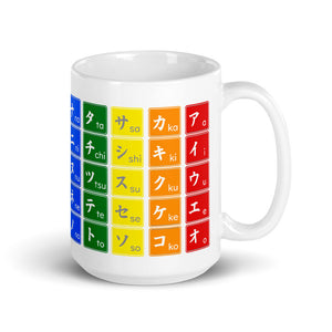 Katakana Mug - Rainbow